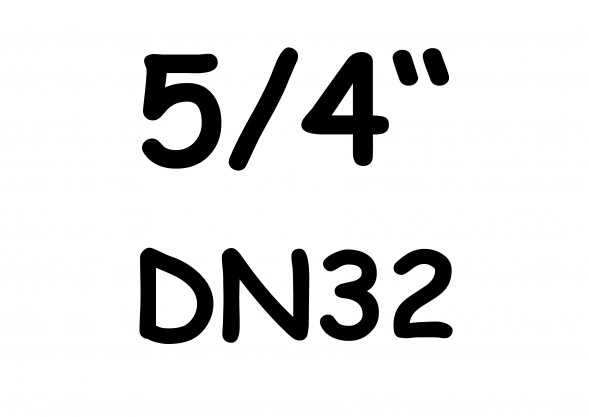 5/4" DN32 - uzatváracie mosadzné ventily