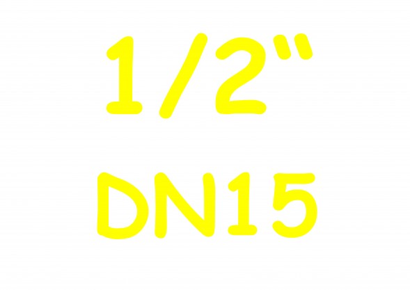 Guľové ventily - Plyn 1/2" DN15
