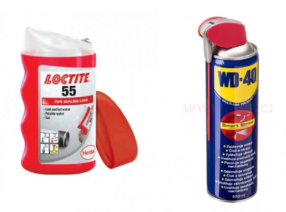 Tesniace materiály, spreje, silikóny, tmely...