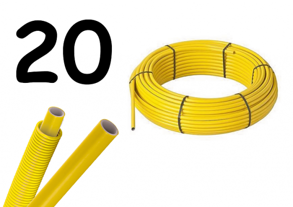 Rúra - kotúč - tyč 20 PLYN