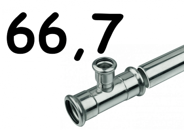 66,7 priemer